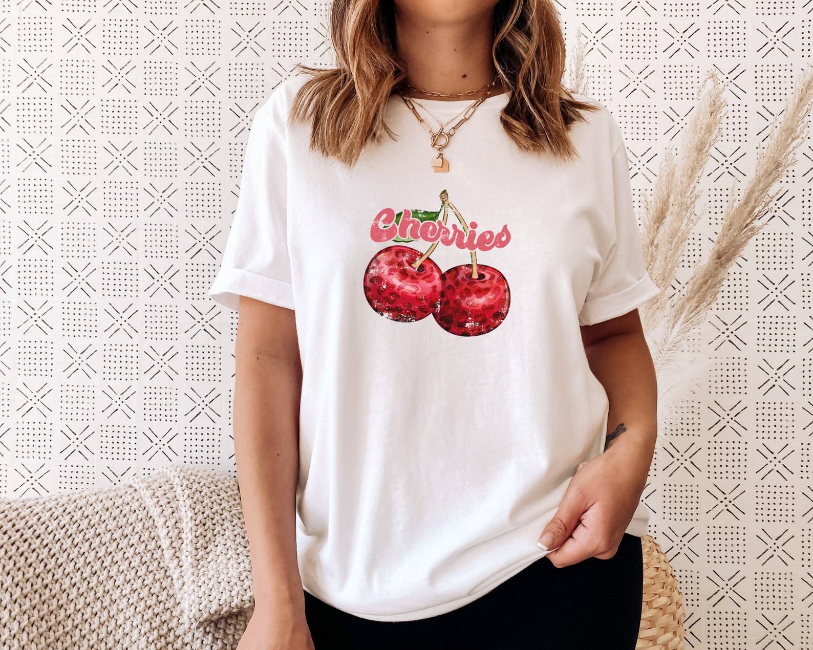Cherries - Adult & Kids T-Shirts, Sweatshirts & Hoodies apparel design preview 1