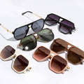 Geometric Shape Thin Frame Designed Sunglasses - Adult & Kids T-Shirts, Sweatshirts & Hoodies apparel design preview 1