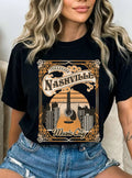 Nashville Music City Graphic - Adult & Kids T-Shirts, Sweatshirts & Hoodies apparel design preview 1