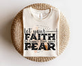 Let Your Faith Be Bigger Than Fear Graphic - Adult & Kids T-Shirts, Sweatshirts & Hoodies apparel design preview 1