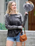 Washed Cotton Thumb Hole Top - Adult & Kids T-Shirts, Sweatshirts & Hoodies apparel design preview 1