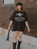 Rebel Mom Society Motherhood Women'S Graphic Black - Adult & Kids T-Shirts, Sweatshirts & Hoodies apparel design preview 1
