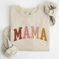 Retro Mama Collegiate, Mom, Mother's Day Gift - Adult & Kids T-Shirts, Sweatshirts & Hoodies apparel design preview 1