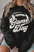 Game Day Football Graphic Brushed - Adult & Kids T-Shirts, Sweatshirts & Hoodies apparel design preview 1