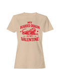 Bearded Dragon Valentine Love Women's - Adult & Kids T-Shirts, Sweatshirts & Hoodies apparel design preview 1