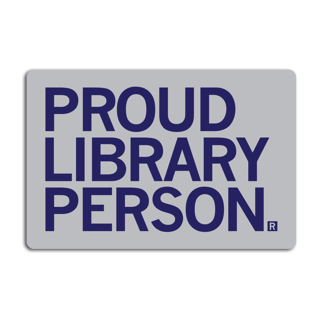 Proud Library Person Sticker - Adult & Kids T-Shirts, Sweatshirts & Hoodies apparel design preview 1