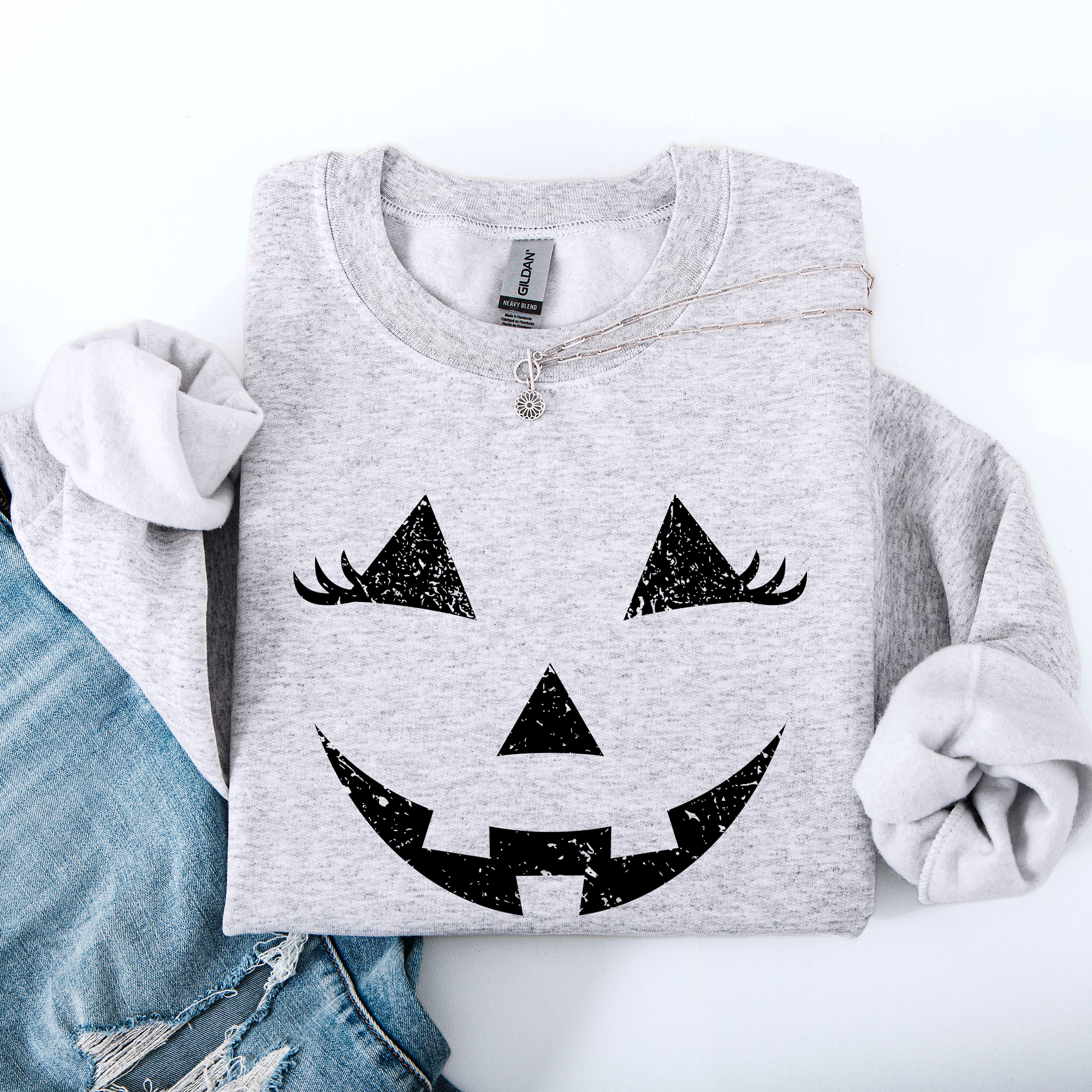 Cute Jack O Lantern, Halloween - Adult & Kids T-Shirts, Sweatshirts & Hoodies apparel design preview 1
