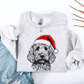 Goldendoodle, Santa, Dog, Christmas Lover Pet - Adult & Kids T-Shirts, Sweatshirts & Hoodies apparel design preview 1