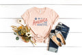 America the Beautiful Flag Patriotic - Adult & Kids T-Shirts, Sweatshirts & Hoodies apparel design preview 1