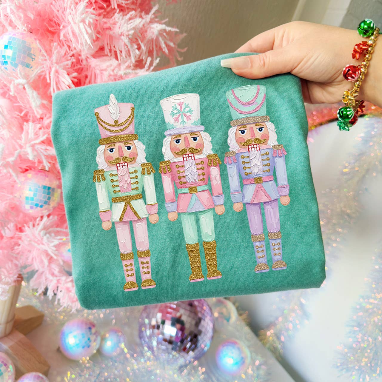 Pastel Nutcracker - Adult & Kids T-Shirts, Sweatshirts & Hoodies apparel design preview 1