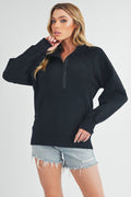 *Small Only* 986DK Long Dove Funnel Neck Half Zip - Adult & Kids T-Shirts, Sweatshirts & Hoodies apparel design preview 1