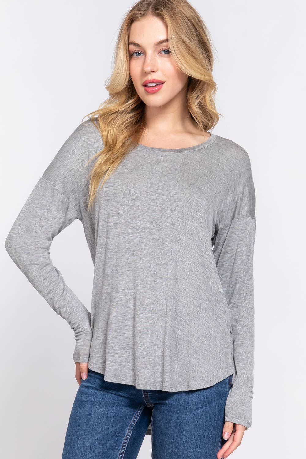 .SI-24969 Dolman Hi Low Hem Top - Adult & Kids T-Shirts, Sweatshirts & Hoodies apparel design preview 1