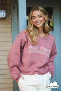 Girl Mom Puff Mid Graphic - Adult & Kids T-Shirts, Sweatshirts & Hoodies apparel design preview 1