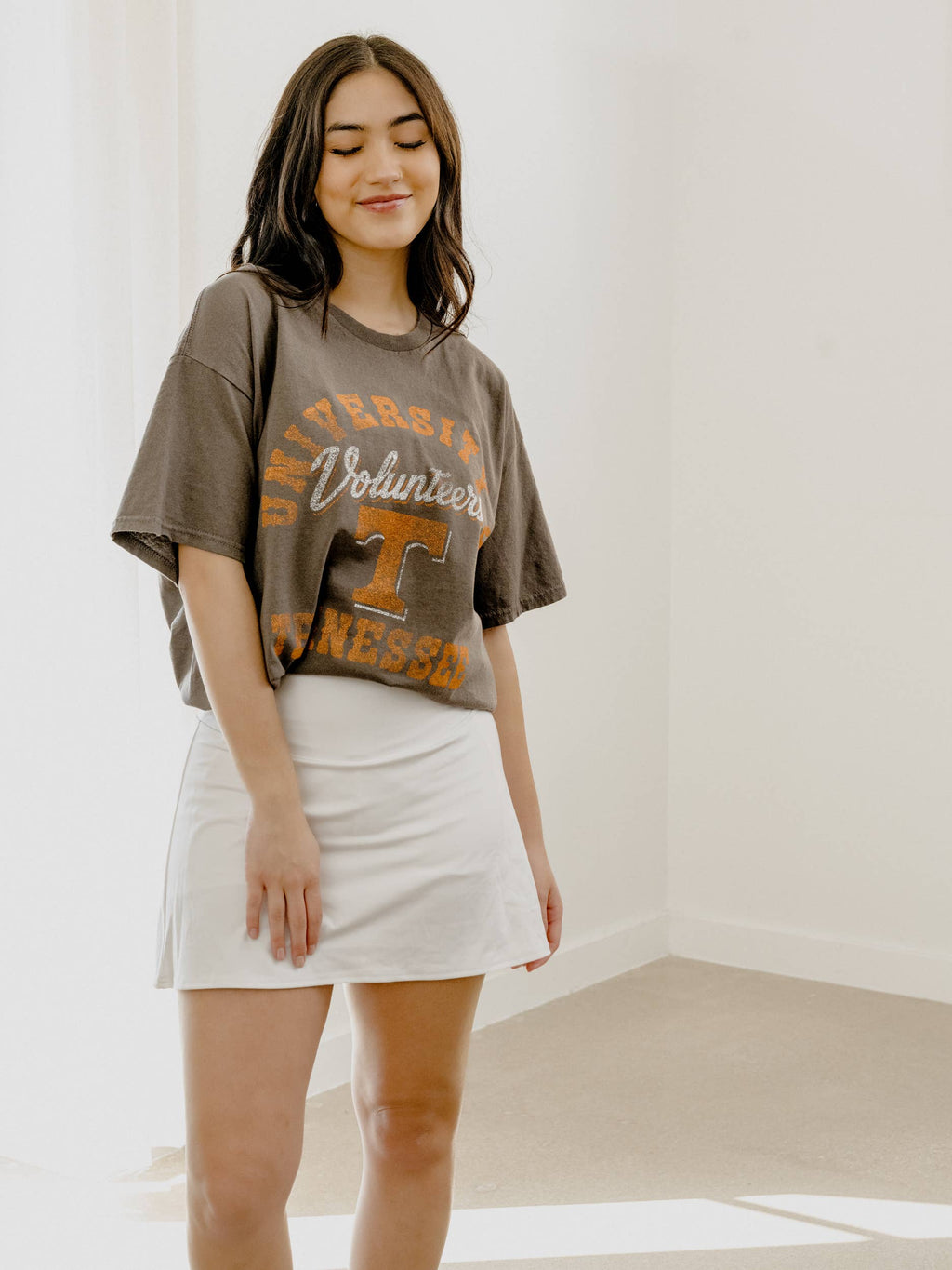 University of Tennessee Vols Draft Charcoal Thrifted - Adult & Kids T-Shirts, Sweatshirts & Hoodies apparel design preview 1