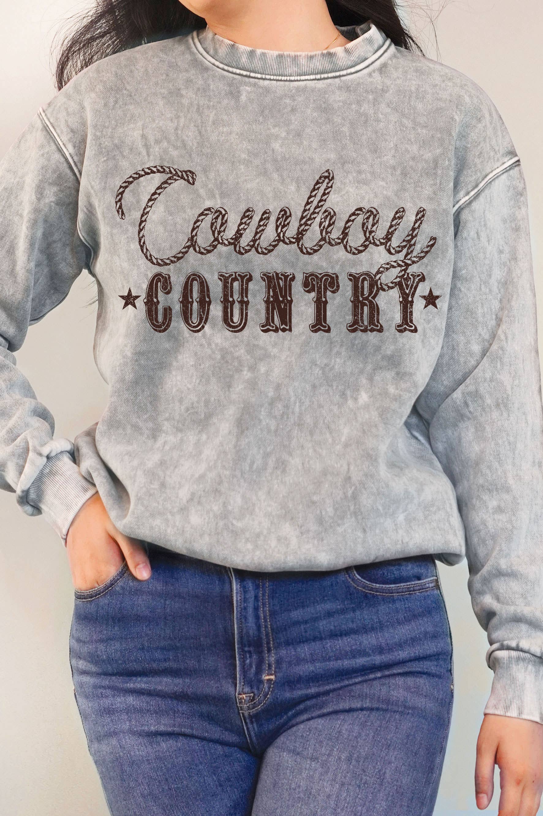 Cowboy Country Graphic Mineral Brushed - Adult & Kids T-Shirts, Sweatshirts & Hoodies apparel design preview 1