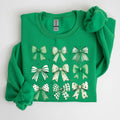 St. Paddy's Day Coquette Shamrock Patrick's - Adult & Kids T-Shirts, Sweatshirts & Hoodies apparel design preview 1