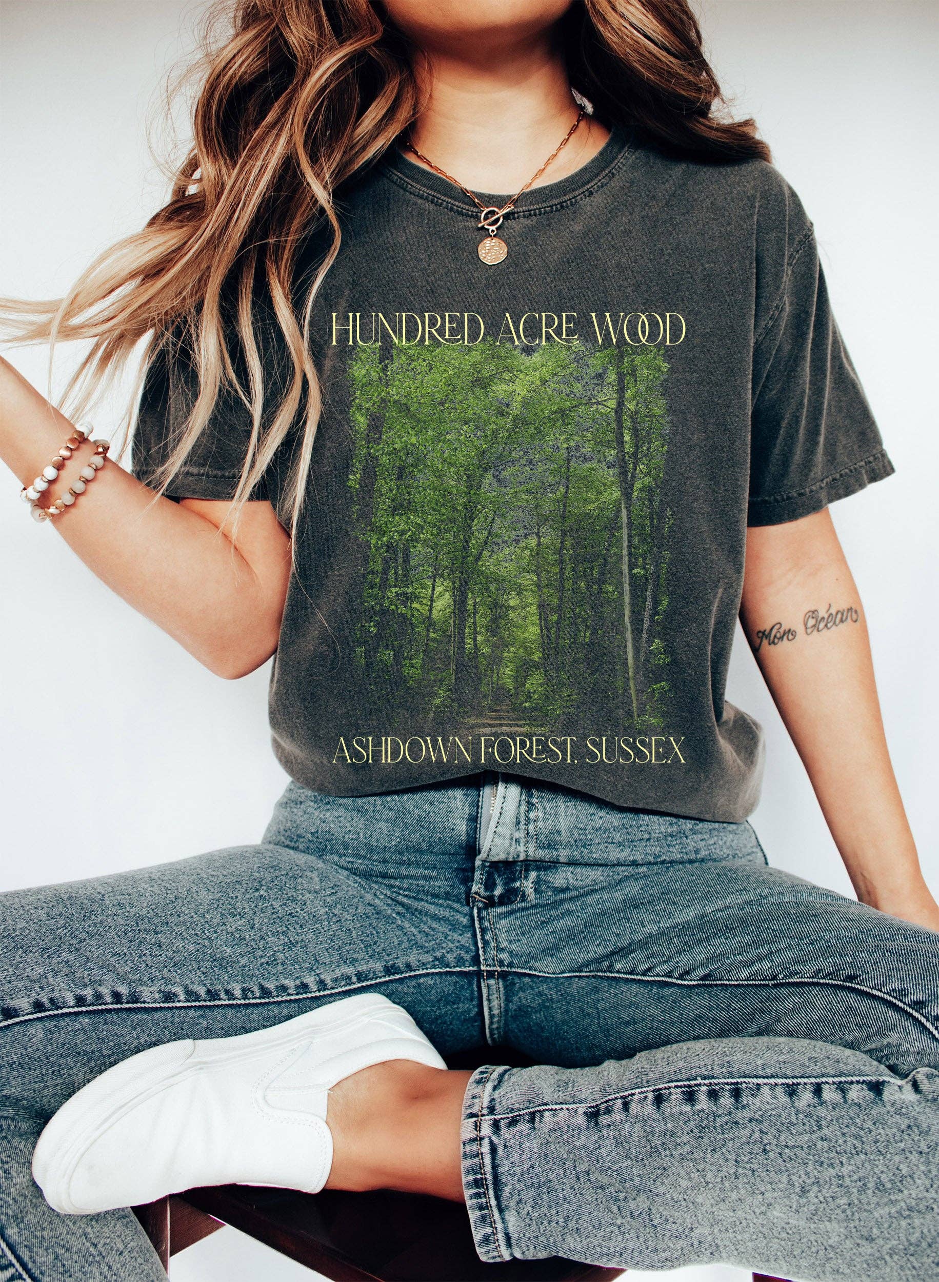 Hundred Acre Wood Mystical - Adult & Kids T-Shirts, Sweatshirts & Hoodies apparel design preview 1