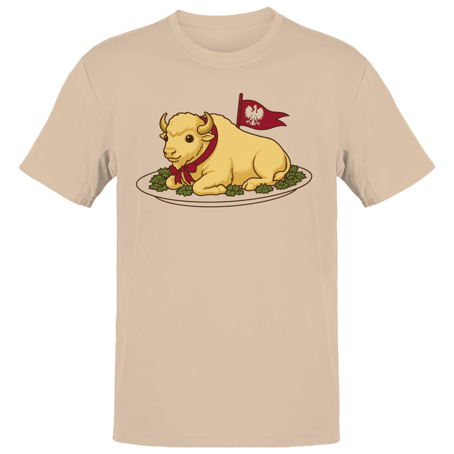 Polish Bison Baroque Design Men's - Adult & Kids T-Shirts, Sweatshirts & Hoodies apparel design preview 1