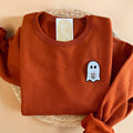 Ghost with Iced Coffee Halloween - Adult & Kids T-Shirts, Sweatshirts & Hoodies apparel design preview 1