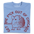 Get the F Out of Chicago - Adult & Kids T-Shirts, Sweatshirts & Hoodies apparel design preview 1