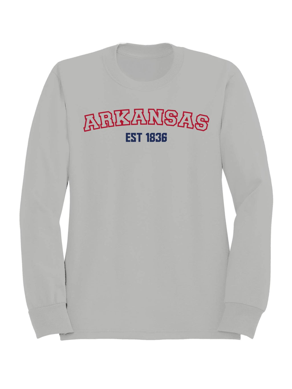 Arkansas Est 1836 Heritage Design Men's - Adult & Kids T-Shirts, Sweatshirts & Hoodies apparel design preview 1