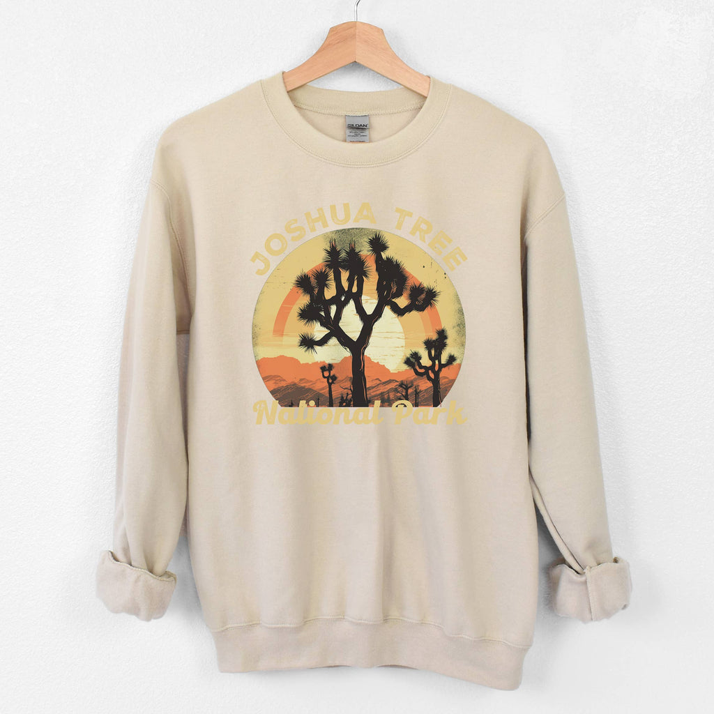 Joshua Tree Sand Crewneck National Park Sizes S-2XL - Adult & Kids T-Shirts, Sweatshirts & Hoodies apparel design preview 1