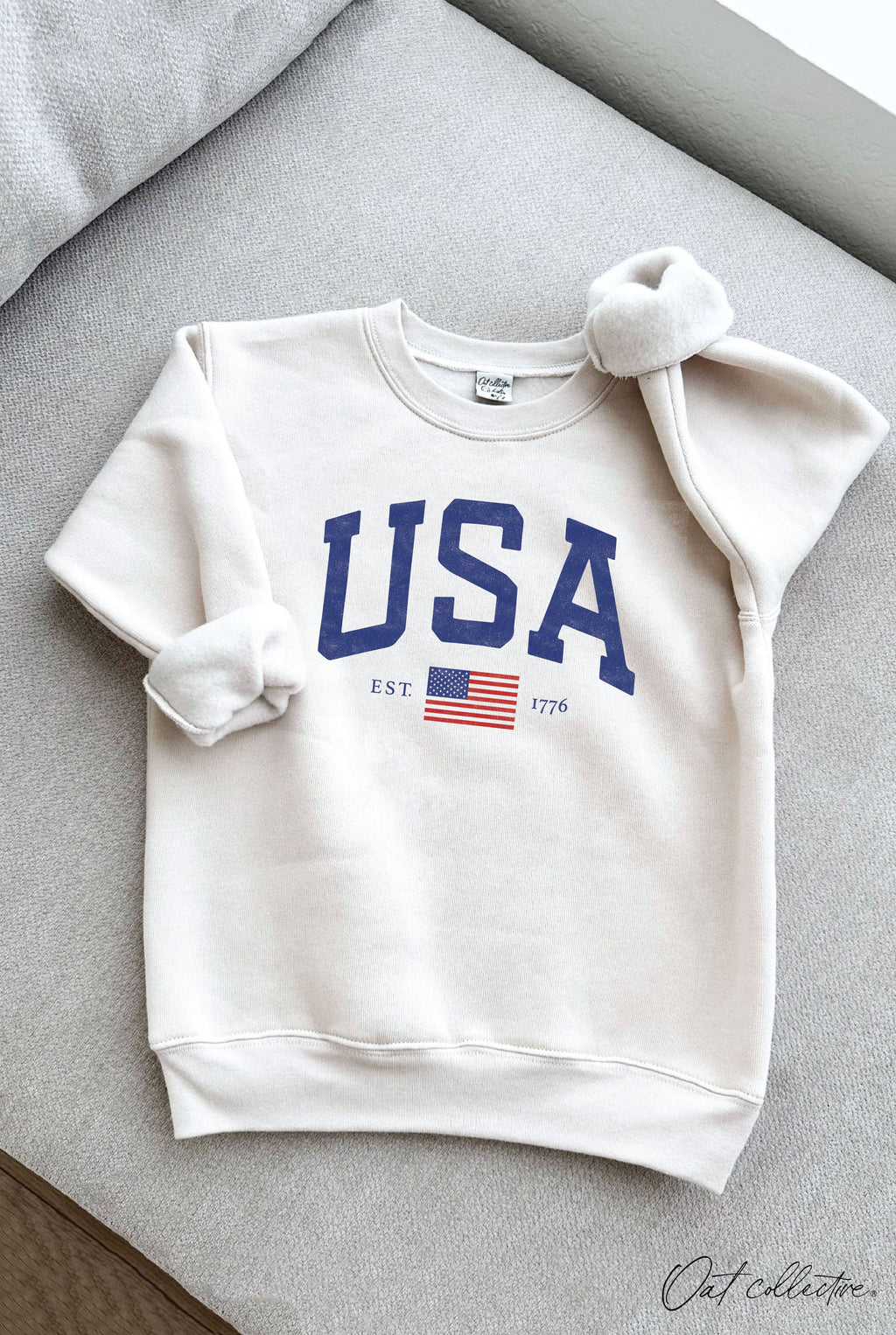 USA Est 1776 Unisex Youth Graphic - Adult & Kids T-Shirts, Sweatshirts & Hoodies apparel design preview 1