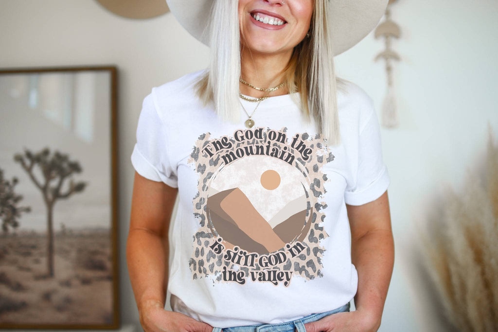 God On the Mountain - Adult & Kids T-Shirts, Sweatshirts & Hoodies apparel design preview 1