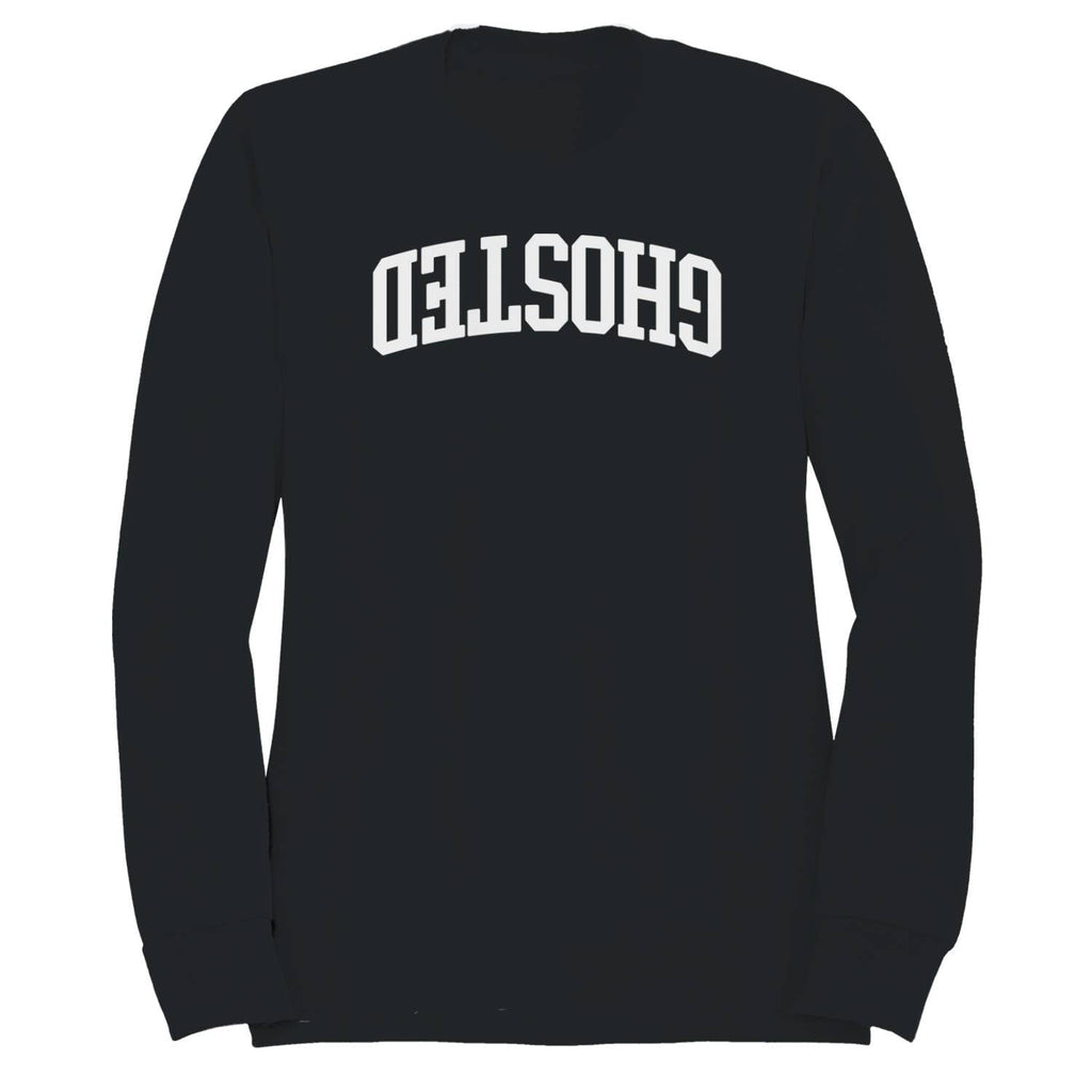 Ghosted Upside Down Bold Lettering Women's - Adult & Kids T-Shirts, Sweatshirts & Hoodies apparel design preview 1