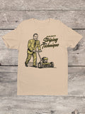 Lawn Mower Retro Graphic Men's - Adult & Kids T-Shirts, Sweatshirts & Hoodies apparel design preview 1