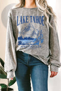 Lake Tahoe Apres Ski Mineral Graphic Terry - Adult & Kids T-Shirts, Sweatshirts & Hoodies apparel design preview 1