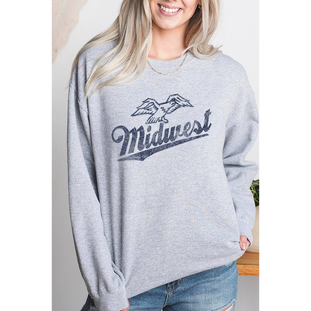 Midwest Vintage Graphic - Adult & Kids T-Shirts, Sweatshirts & Hoodies apparel design preview 1