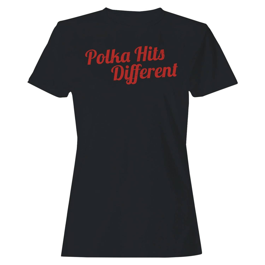 Retro Polka Hits Different Women's - Adult & Kids T-Shirts, Sweatshirts & Hoodies apparel design preview 1