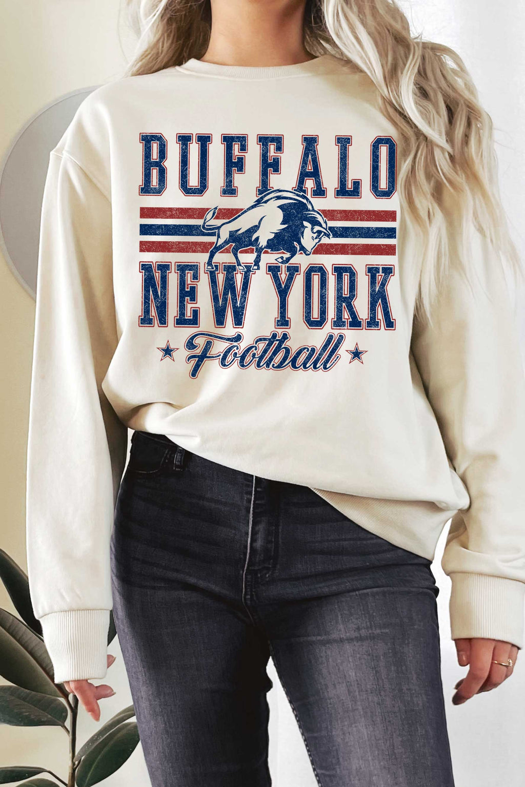 Buffalo New York Football Graphic Terry - Adult & Kids T-Shirts, Sweatshirts & Hoodies apparel design preview 1