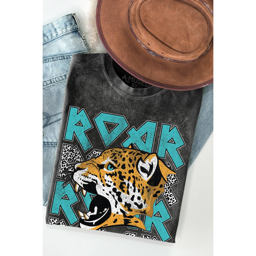 Roar Vintage Mineral Wash - Adult & Kids T-Shirts, Sweatshirts & Hoodies apparel design preview 1