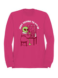 Alien Mirror Beauty Humor Art Women's - Adult & Kids T-Shirts, Sweatshirts & Hoodies apparel design preview 1