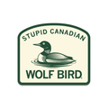 Wolf Bird Die-Cut Sticker - Adult & Kids T-Shirts, Sweatshirts & Hoodies apparel design preview 1