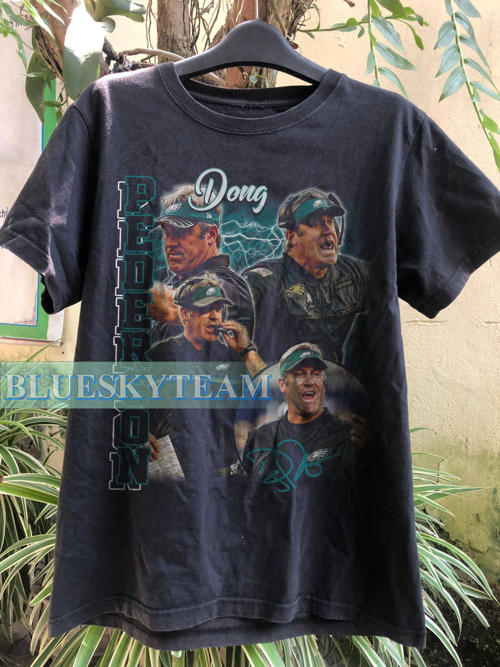 Vintage Doug Pederson Football Fan Gift, Oversized Te - Adult & Kids T-Shirts, Sweatshirts & Hoodies apparel design preview 1