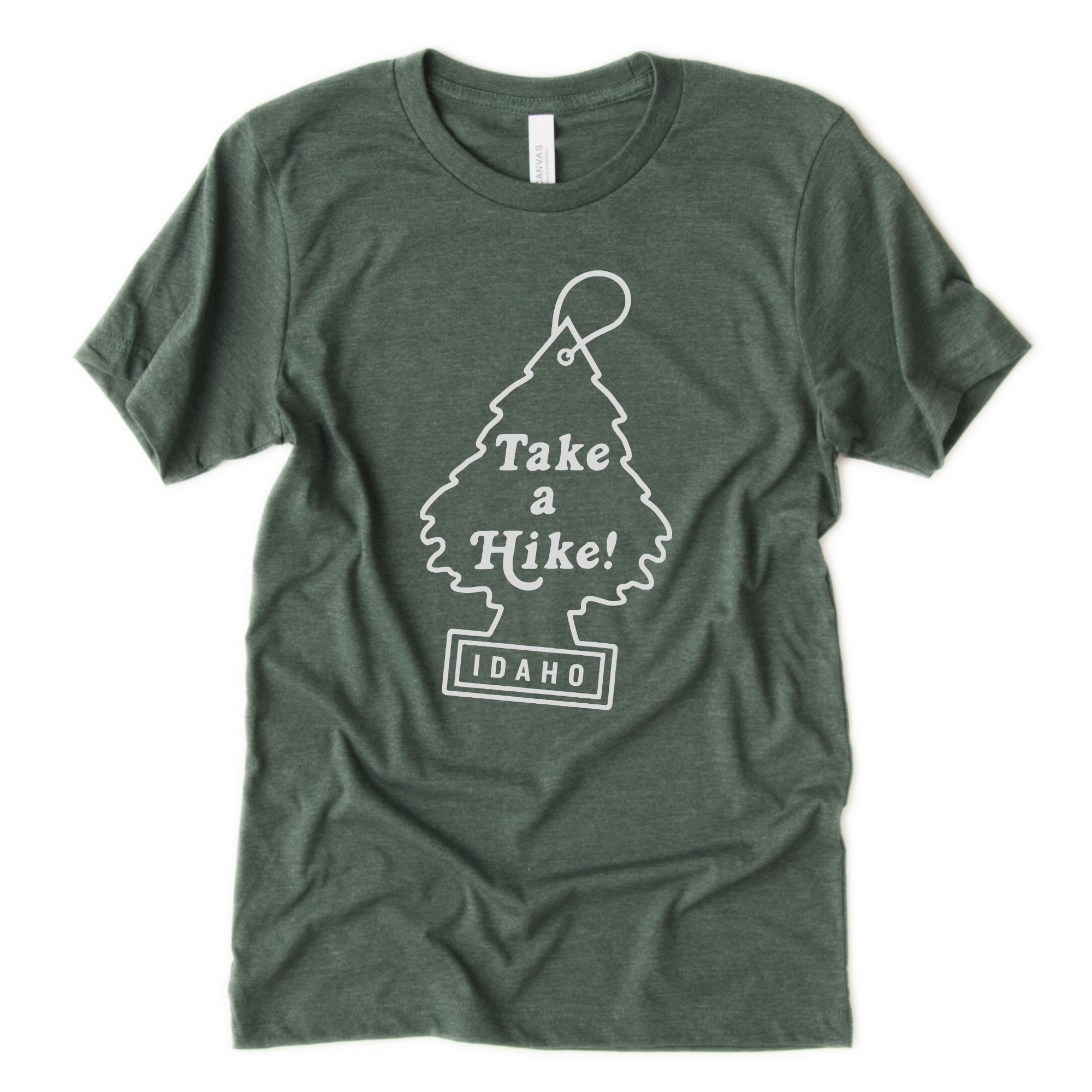 Take A Hike Idaho Graphic 308 (Front Only) - Adult & Kids T-Shirts, Sweatshirts & Hoodies apparel design preview 1