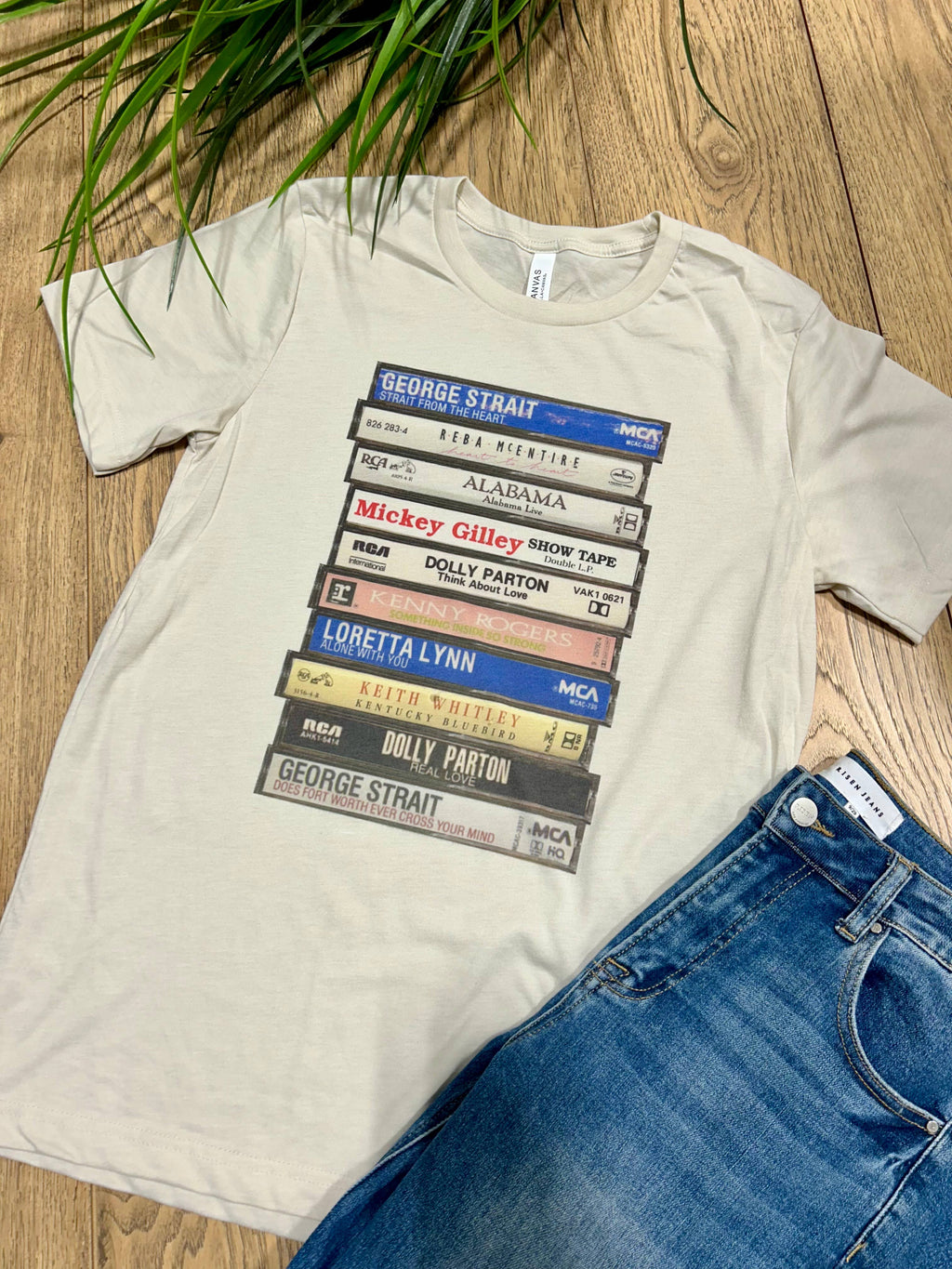 Country Albums Graphic - Adult & Kids T-Shirts, Sweatshirts & Hoodies apparel design preview 1