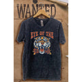 Eye of the Tiger Mineral Wash Vintage Graphic - Adult & Kids T-Shirts, Sweatshirts & Hoodies apparel design preview 1