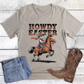 Easter Western Howdy Rabbit Rider Graphic - Adult & Kids T-Shirts, Sweatshirts & Hoodies apparel design preview 1