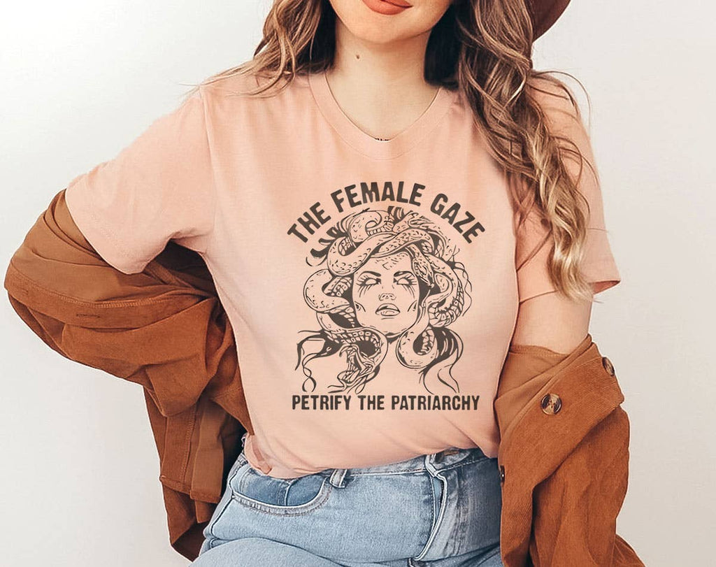 The Female Gaze Feminist Women's Rights - Adult & Kids T-Shirts, Sweatshirts & Hoodies apparel design preview 1