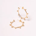14K Gold-Dipped Studded Post Earring - Adult & Kids T-Shirts, Sweatshirts & Hoodies apparel design preview 1