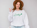 Feeling Lucky, St. Patricks Day Graphic Apparel - Adult & Kids T-Shirts, Sweatshirts & Hoodies apparel design preview 1