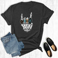 Western Halloween Turquoise Rock and Roll Graphic - Adult & Kids T-Shirts, Sweatshirts & Hoodies apparel design preview 1