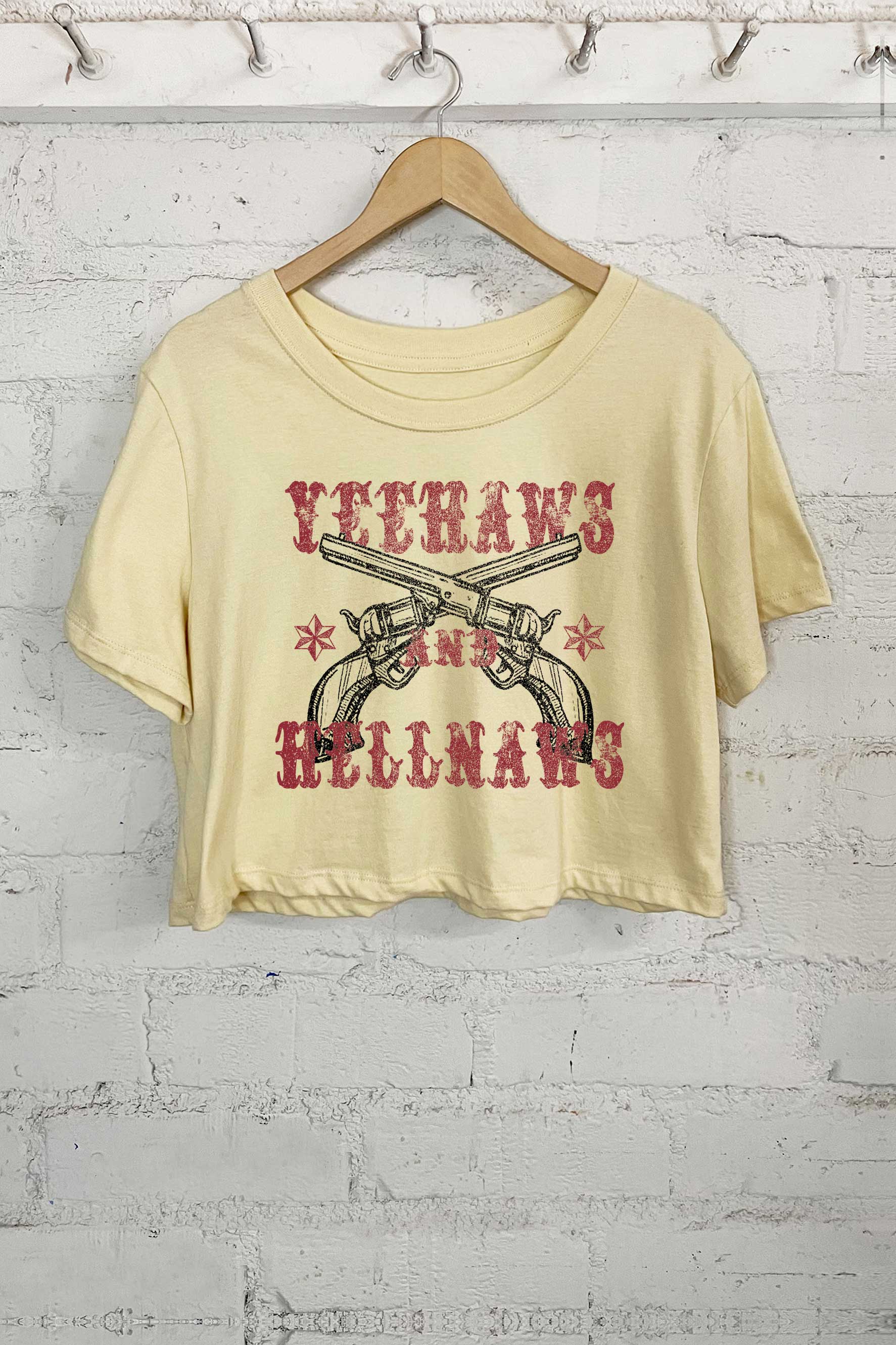 Yeehaw and Hellnaws - Adult & Kids T-Shirts, Sweatshirts & Hoodies apparel design preview 1