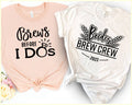 Brews Before I Do Brides Brew Crew Bachelorette Party - Adult & Kids T-Shirts, Sweatshirts & Hoodies apparel design preview 1