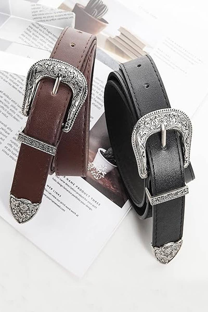...0210 Western Pin Buckle Fashion Belt SI-29486 - Adult & Kids T-Shirts, Sweatshirts & Hoodies apparel design preview 1
