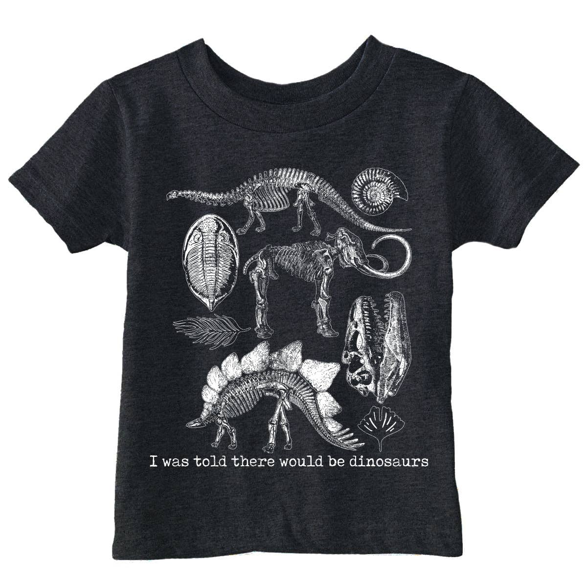 I Was Told There Would Be Dinosaurs Toddler - Adult & Kids T-Shirts, Sweatshirts & Hoodies apparel design preview 1